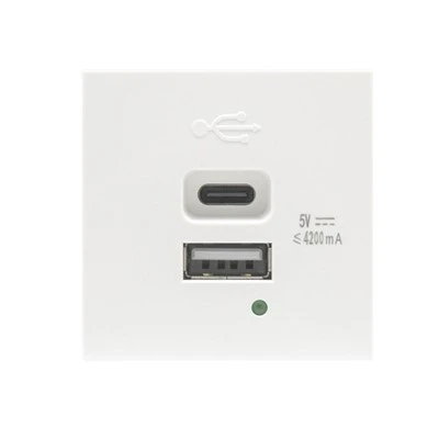 เครื่องชาร์จ USB A USB C 21W